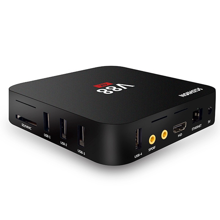 V88 Xqpro Tv Box High-Definition 4K Set-Top Box 5g Wifi Android 10.1 Tv Box Stable Quality Wholesale