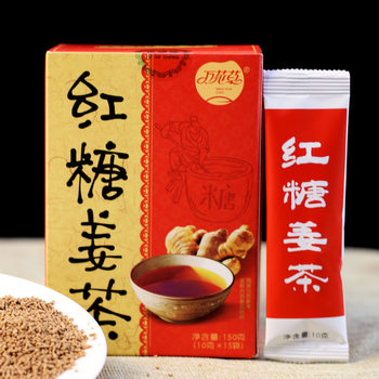 Brown sugar ginger tea granules donkey-hide gelatin ginger jujube tea aunt red dates instant ginger old ginger soup brown sugar ginger tea old ginger juice