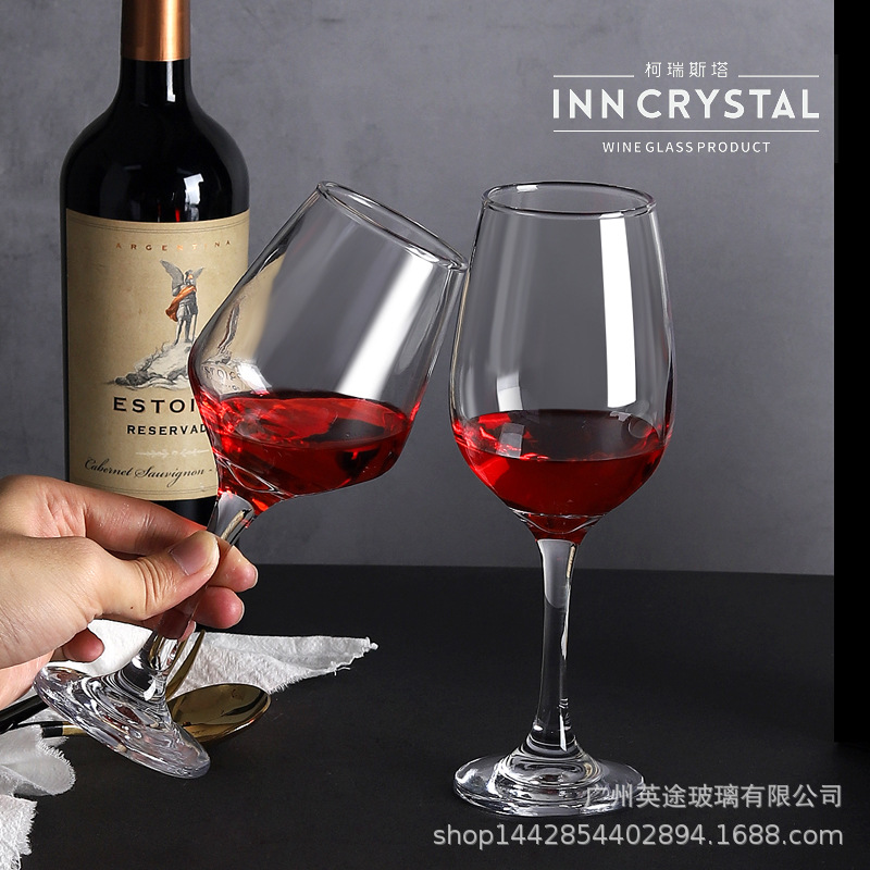 DIHAO Emgrand creative goblet wine glass crystal glass red wine glass 6113