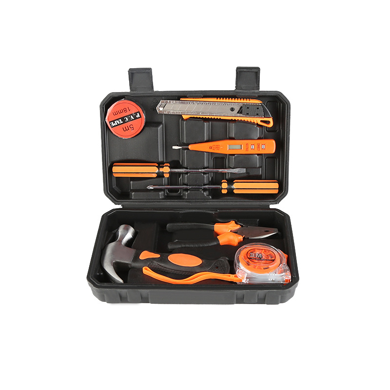 12件套车载家用五金工具手动组合工具组套礼品工具箱套装