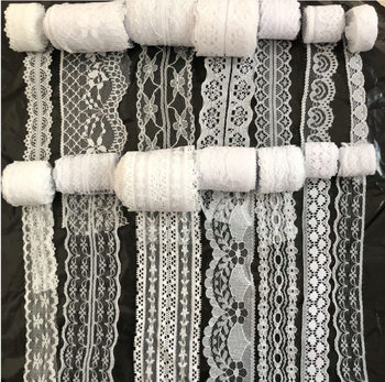 14 explosions white non-elastic lace lace clothing accessories lace decorative ribbon workers cross-border exclusive