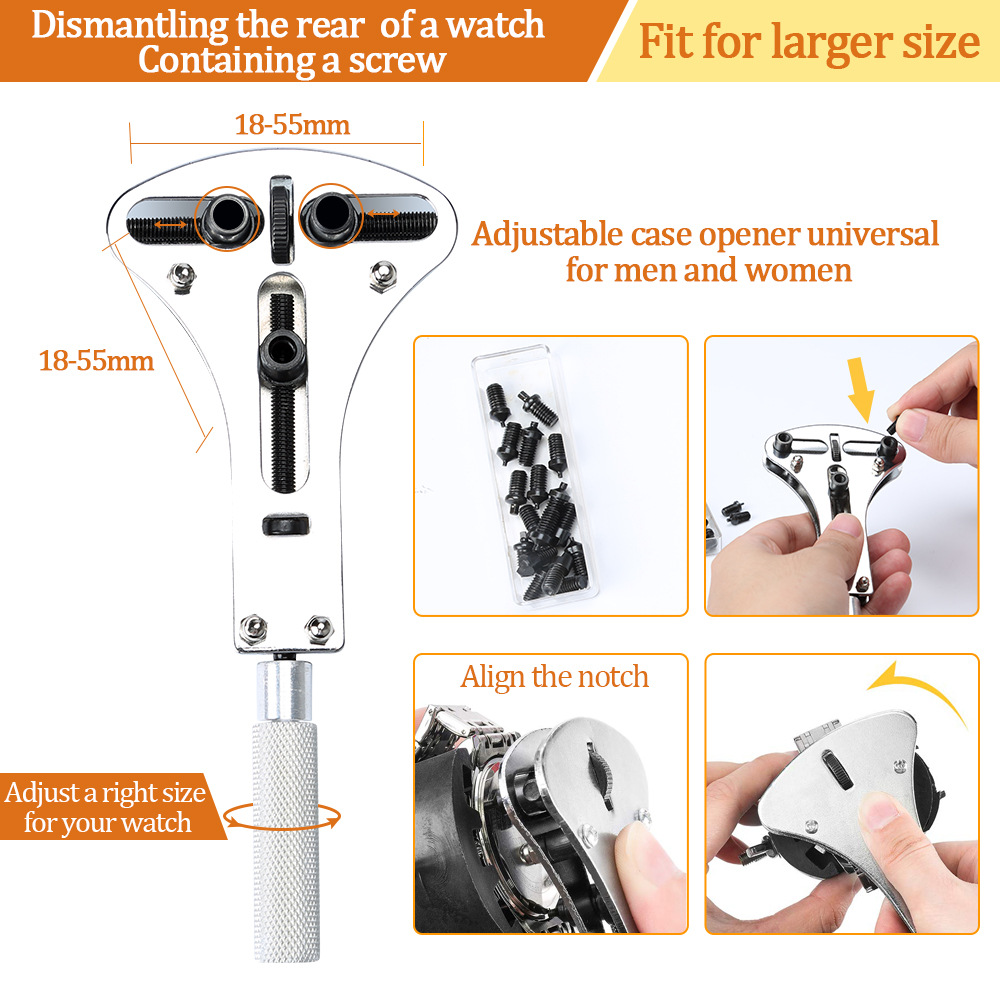 149-piece watch repair tool watch strap cover disassembly screwdriver factory direct cross-border hot sale