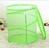 Nu Skin Factory Outlet Medium Mesh Barrel New Creative Home Mesh Folding Clothes Storage Basket