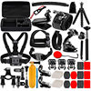 gopro sports camera accessories suit sets 50-in-1 combination head and chest handheld fixed shooting belt