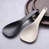 Source Factory Supply Plastic Spoon Household Non-Stick Pot Alloy Rice Shovel Soup Spoon Can Be Printed with Logo Soup Bowl