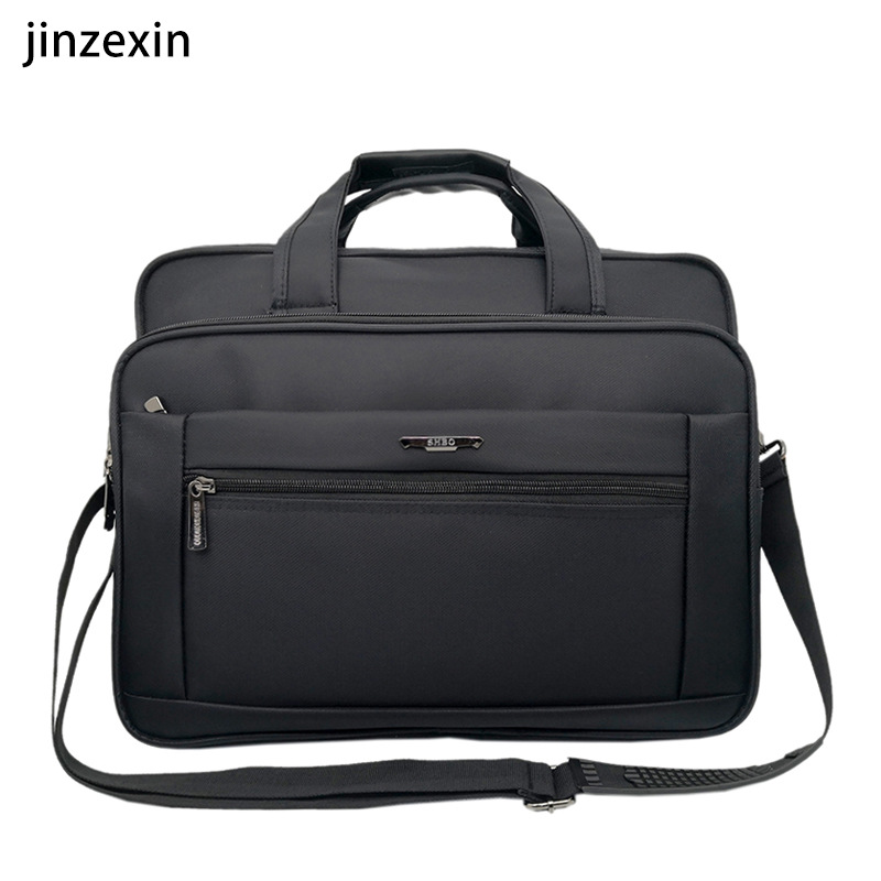 Men's Shoulder Bag Men's Briefcase 15-inch Portable Laptop Bag Crossbody Bag Cross-border Wholesale Printing