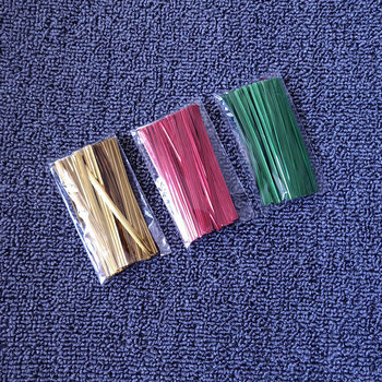 Spot supply baking silk yellow tie tie loaf bread promotional tie 750 a pack