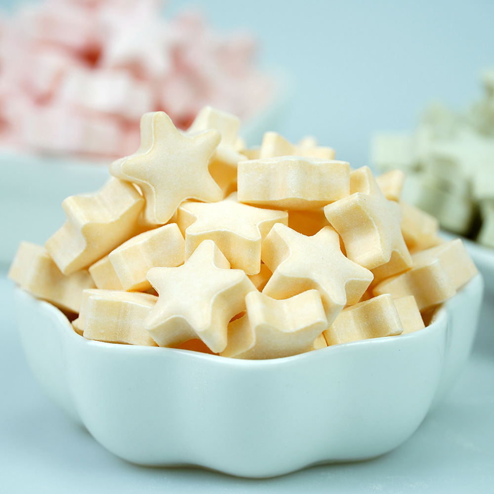 Fruit and vegetable Milk shell Inner Mongolia Specialty Star Milk shell original flavor milk shell strawberry milk slices children dry eating milk slices 5kg