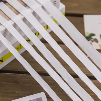 Manufacturers supply 0.8/1.0/1.2/1.3/1.4/1.5cm White fixed in stock non-groove flat elastic band