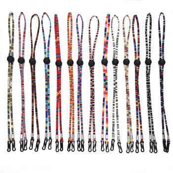 Adjustable mask lanyard lanyard cross-border e-commerce spot windproof rope children's anti-loss lanyard factory direct sales