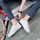 Student Low-Top Literary White Shoes Versatile White Canvas Shoes for Women Summer Korean 2024 New Old Beijing Cloth Shoes Flats