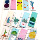 Подвесная карточная магнитная закладка точечная магнитная закладка Amazon hot sale bookmark бумажная магнитная закладка мягкая магнитная закладка mini 4