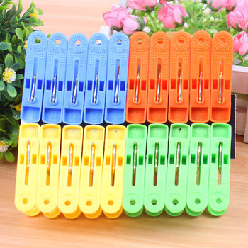 Strong multifunctional plastic clip 20 PCs windproof clothes clip drying clip plastic clothes clip wholesale