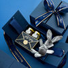 Blue Gift Box High-end Gift Box Large Birthday Split Gift Box Cosmetic Double Door Gift Box