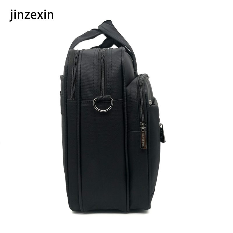 Men's Shoulder Bag Men's Briefcase 15-inch Portable Laptop Bag Crossbody Bag Cross-border Wholesale Printing