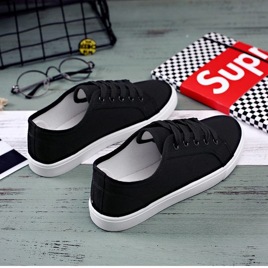 Student Low-Top Literary White Shoes Versatile White Canvas Shoes for Women Summer Korean 2024 New Old Beijing Cloth Shoes Flats