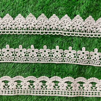 Factory direct supply water-soluble milk silk embroidery lace new clothing skirt curtain jewelry embroidery accessories