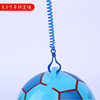 Inflatable Toy Ball with Spring Rope Chain, 8.5inch Hanging Rings, Soccer Ball for Kids, Baby Soccer Ball, Wholesale, Eco-Friendly