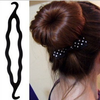 Double Hook hair curler/curved hook hair stick/flower brace/ball head/styling hairdressing tools