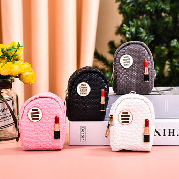 Coin purse wholesale portable expansion storage bag outdoor versatile travel mini lipstick bag versatile keychain pouch
