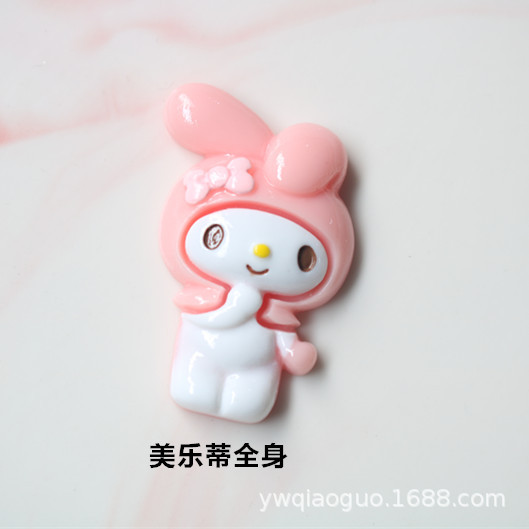 diy树脂配件猫头饰品收纳盒水杯冰箱贴装饰贴片 手机壳奶油胶材料