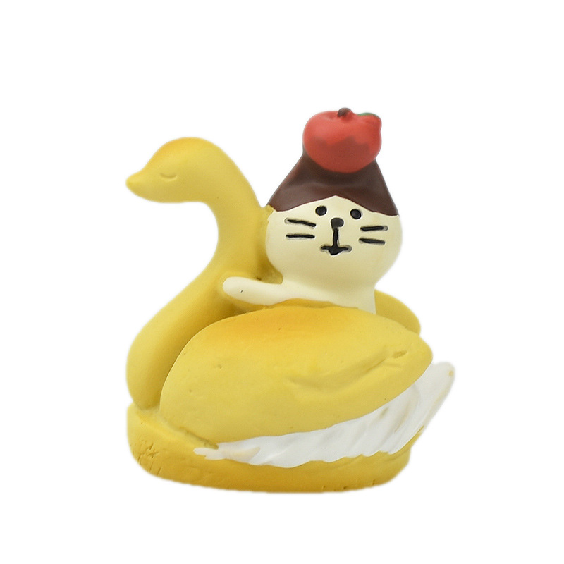 Japanese ZAKKA Christmas decorations Santa Claus DIY scene set INS resin cute ornaments