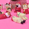 Japanese ZAKKA Christmas decorations Santa Claus DIY scene set INS resin cute ornaments
