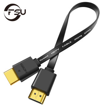 HDMI HD line 1.4 Version small flat line TV computer PS5/4/3 game box cable set-top box hdmi