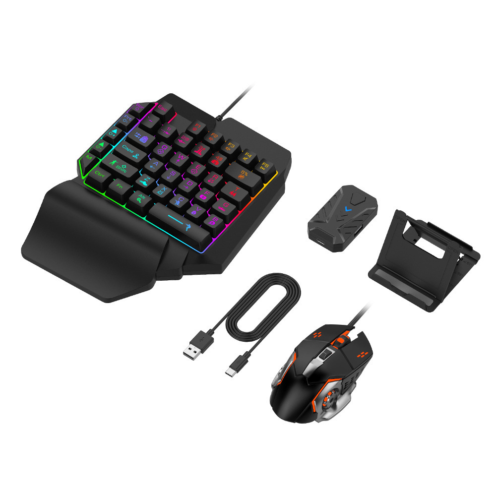 Jiaying Mixlite Chicken Throne Game Controller Keyboard and Mouse Converter League of Legends Mobile Game Peripherals