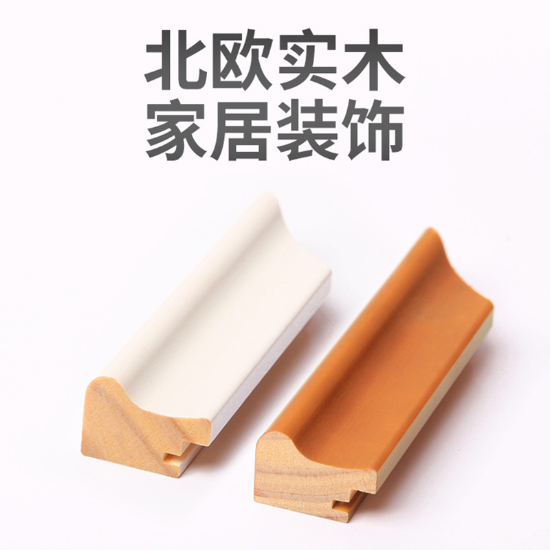 Solid wood table photo frame 6-inch 7 8 10 12-inch A4 B5 wall-mounted children's customized washable photo frame