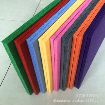 Felt board kindergarten works display bar sound-absorbing felt piano room KTV wall decoration flame retardant sound insulation board