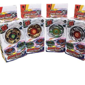 Cross-Border Yiwu Luminous Magic Pull-String Alloy Spinning Top Battle Gyro Children's Street Stall Supply Kids' Toys Educational