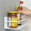 Refrigerator Storage Rack Kitchen Hanger Storage Arrangement Rack Magnetic Suction Refrigerator Side Rack Punch-Free Side Storage Rack