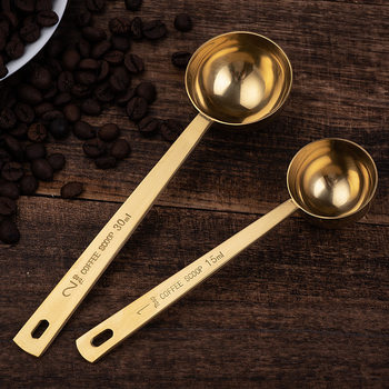 304 stainless steel 30ml15ml ml long handle milk powder fruit powder coffee bean powder measuring spoon scale grams spoon