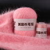 Long-haired mink wool 50g 20g pure mink wool wholesale medium-thick mink wool group cross-border foreign trade silk pure