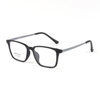 New Rubber Titanium Glasses Frame Soft and Comfortable Myopia Glasses Frame Men's Simple Retro Full Frame Wholesale 9822
