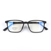 New Rubber Titanium Glasses Frame Soft and Comfortable Myopia Glasses Frame Men's Simple Retro Full Frame Wholesale 9822