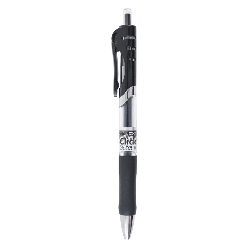 Zuixua Press Gel Pen Zx-35 Black 0.5mm Signature Pen Red Press