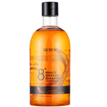 8 minutes ginseng plant extract shampoo Moisturizing Soft dandruff antipruritic shampoo 400ml factory outlet