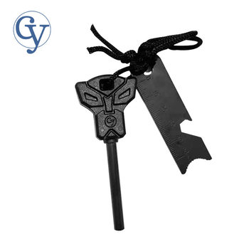 Factory direct flint stone outdoor survival large solid Flint multifunctional flint rod magnesium rod firearm