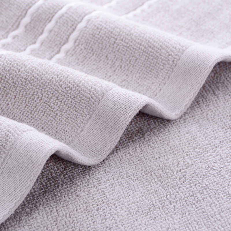 Factory wholesale solid color adult large square cotton handkerchief origin supply soft absorbent small towel