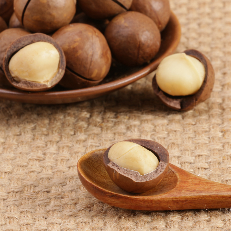 Cream flavor Hawaii fruit canned net content 250g snacks nuts fried dried fruit wholesale Hawaii fruit