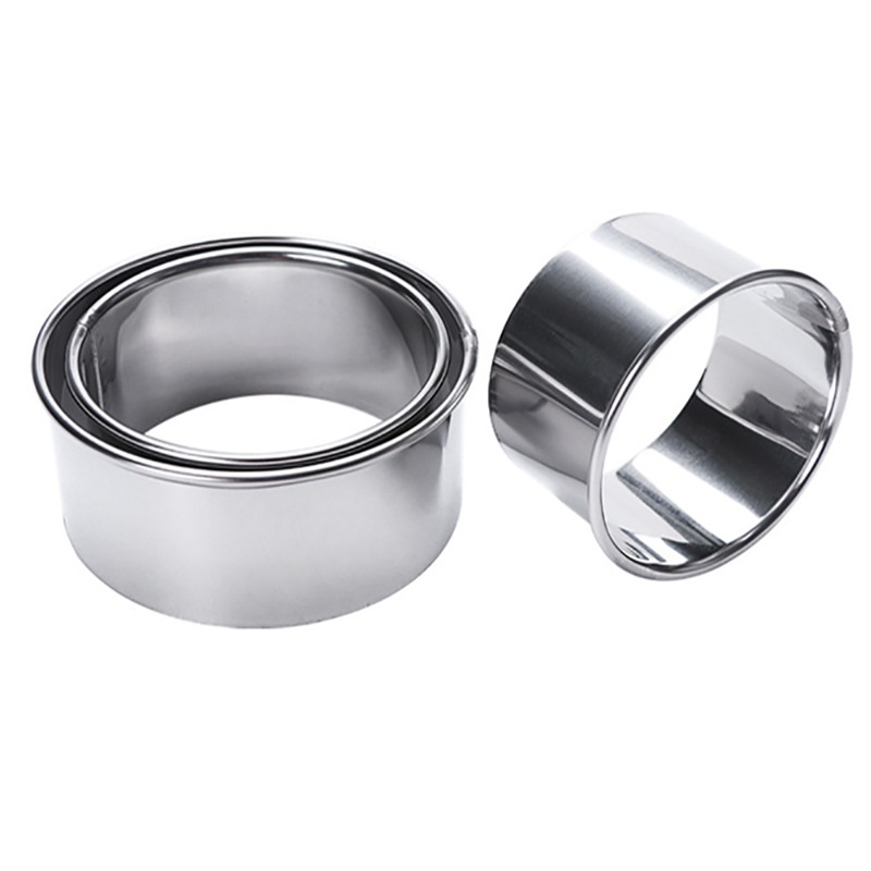 Factory wholesale stainless steel dumpling wrapper mold dumpling tool pressing dumpling wrapper cutting dumpling wrapper three pieces