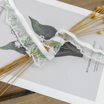 2cm gold thread fungus band knitted elastic elastic band clothing children's underwear toy Lolita accessories