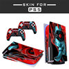 Suitable for Sony Ps5 Sticker Optical Drive Ps4 Game Console Full Body Sticker Handle Anti-Slip Sticker Ps5 Film