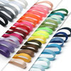 Factory Spot Colorful 8mm Single Layer Flat Shoe Rope Sports Flat Shoelace Hat Windproof Flat Strap Polyester Flat Rope