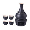 Ceramic Chinese style warm wine pot wine set white wine separator yellow wine small wine glass one pot four cups customized logo for guests