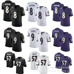 NFL Baltimore Ravens Ravens 8# Jackson 3# 52# 0#9# Football
