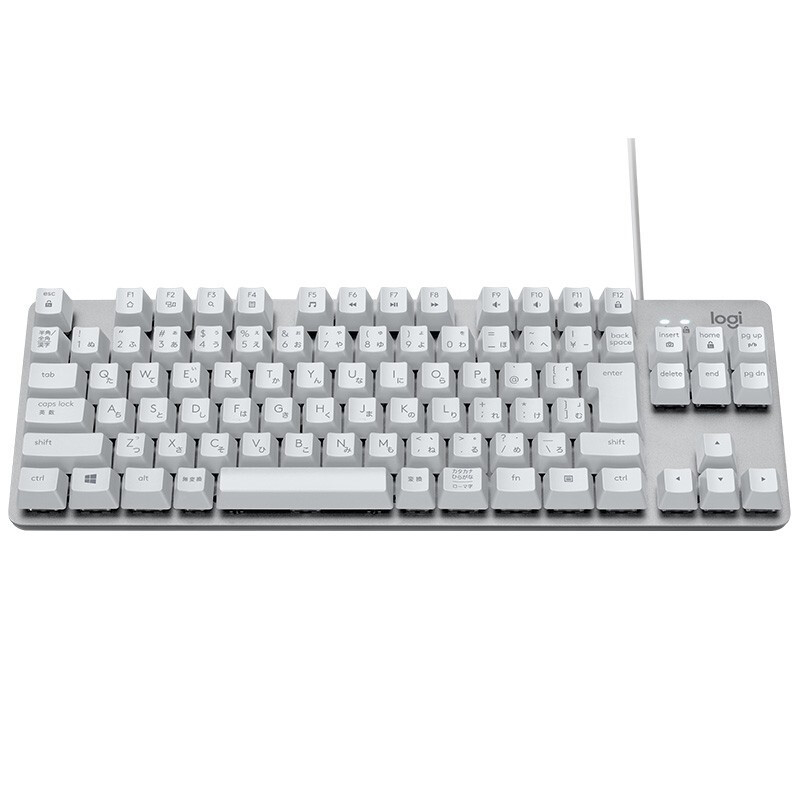 Logitech Logitech K835 mechanical wired keyboard gaming office keyboard 84 keys black white compact keyboard