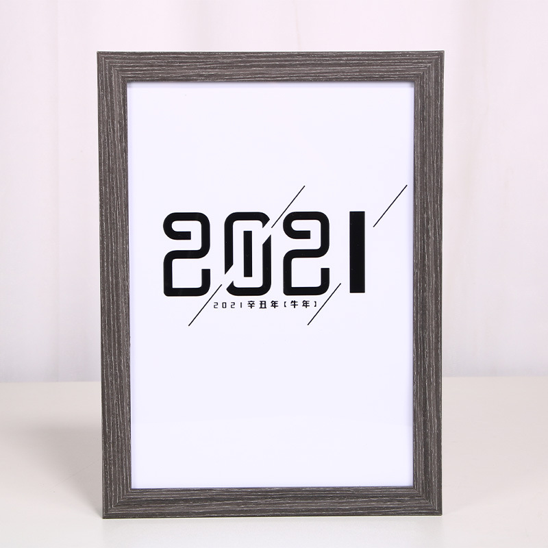 Solid wood photo frame wholesale wall hanging table creative 7 inch puzzle frame 6 inch photo frame photo wall large size picture frame shadow